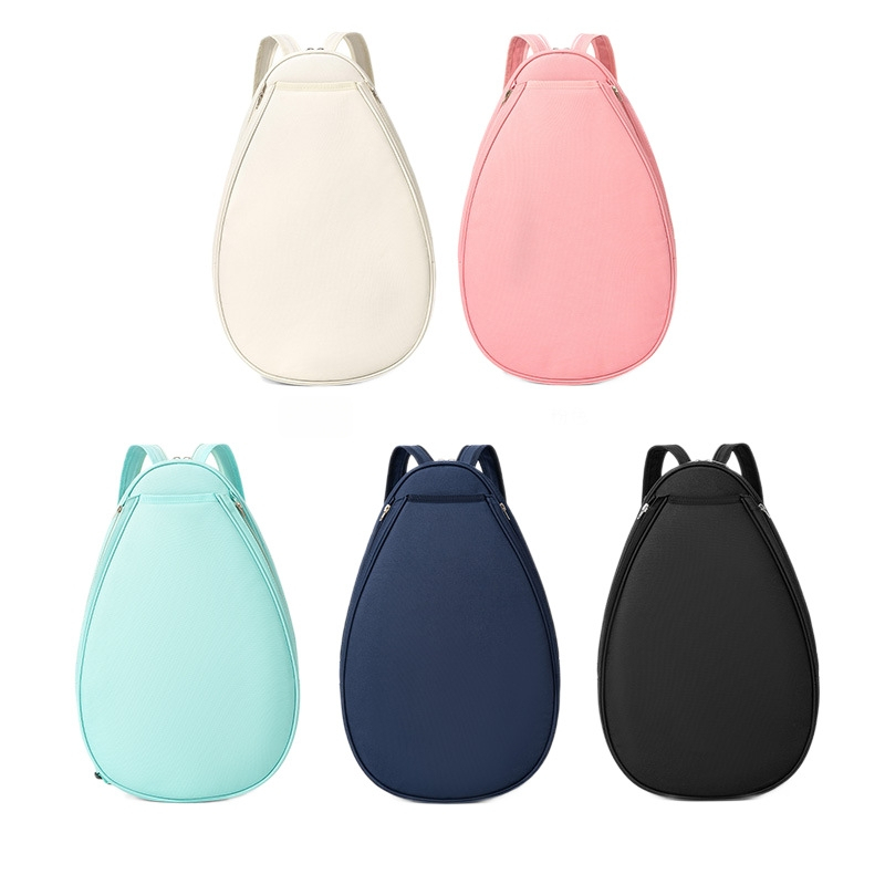 Badmintona/tenisa soma — viegla, daudzfunkcionāla, logotipa druka, Oxford ūdensnecaurlaidīgs audums, kompozītā audums