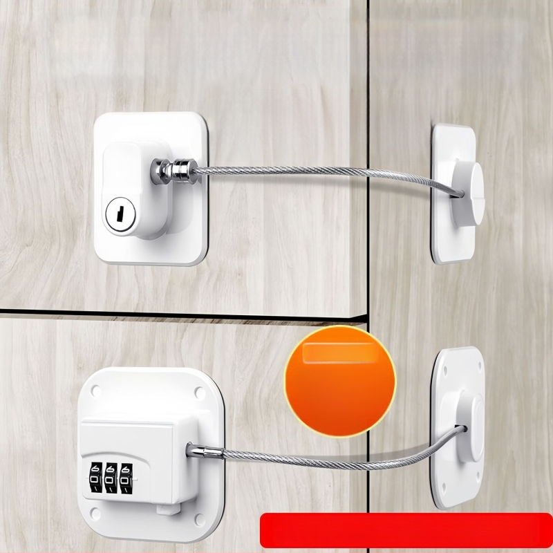 Безпробивно заключване за чекмеджета с парола за безопасност на децата в хладилник и плъзгащи врати — Бранд Unique; Тип: Car electronic lock; Материал: Other; Цилиндър: Other