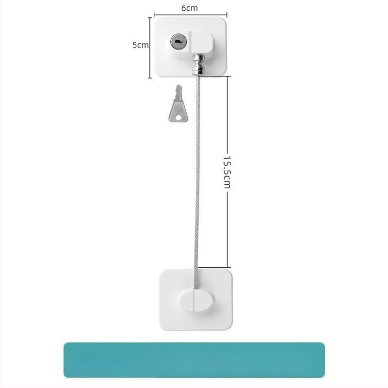Безпробивно заключване за чекмеджета с парола за безопасност на децата в хладилник и плъзгащи врати — Бранд Unique; Тип: Car electronic lock; Материал: Other; Цилиндър: Other