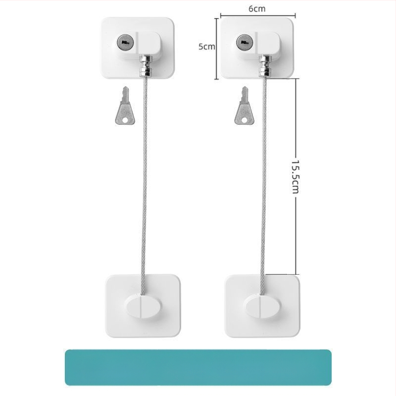 Безпробивно заключване за чекмеджета с парола за безопасност на децата в хладилник и плъзгащи врати — Бранд Unique; Тип: Car electronic lock; Материал: Other; Цилиндър: Other