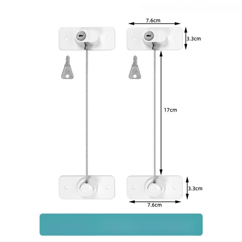 Безпробивно заключване за чекмеджета с парола за безопасност на децата в хладилник и плъзгащи врати — Бранд Unique; Тип: Car electronic lock; Материал: Other; Цилиндър: Other