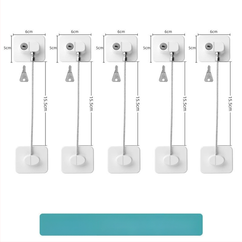 Безпробивно заключване за чекмеджета с парола за безопасност на децата в хладилник и плъзгащи врати — Бранд Unique; Тип: Car electronic lock; Материал: Other; Цилиндър: Other