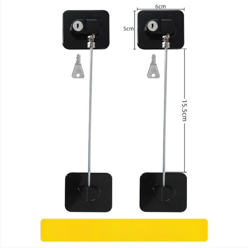 Безпробивно заключване за чекмеджета с парола за безопасност на децата в хладилник и плъзгащи врати — Бранд Unique; Тип: Car electronic lock; Материал: Other; Цилиндър: Other