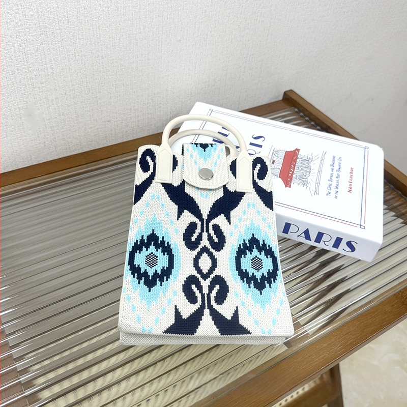 Чанта за телефон с етно стил Синдзян Ediris, полиестер, вертикална квадратна форма, заключващ механизъм, унисекс, за пътуване