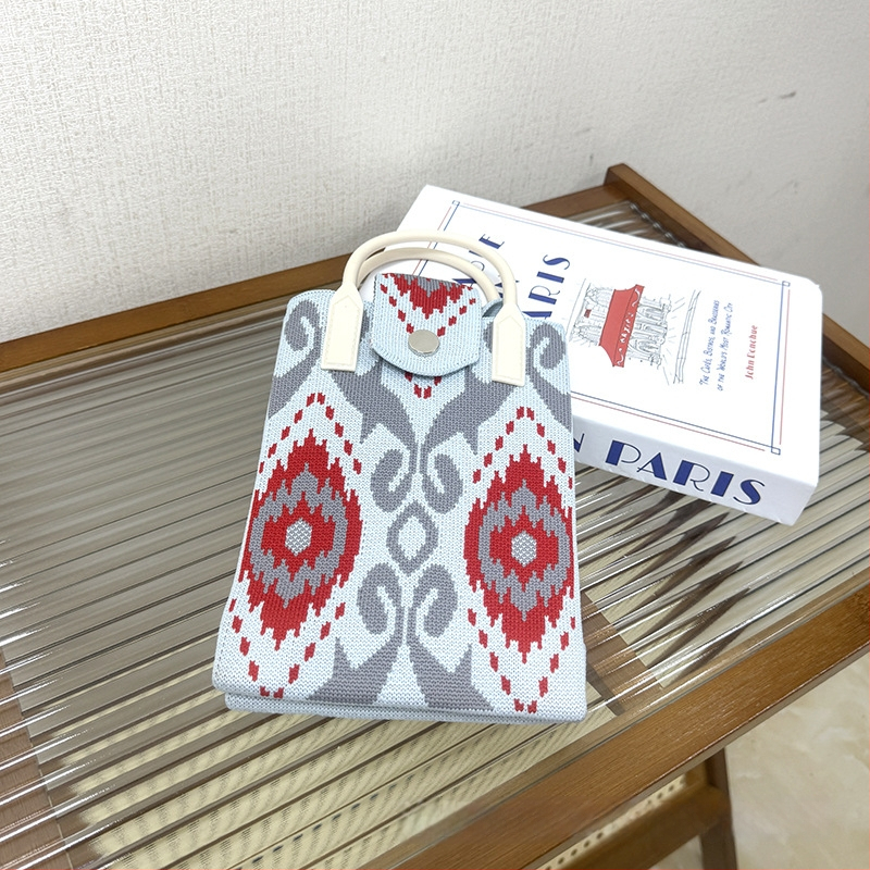 Чанта за телефон с етно стил Синдзян Ediris, полиестер, вертикална квадратна форма, заключващ механизъм, унисекс, за пътуване