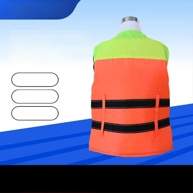Pieaugušu glābšanas vestu, palielinātu un bieza, paredzēta izmantošanai uz kuģa, glābšanai, ūdenssportam un zvejai (Modelis: Life Jacket; Preces numurs: DD1017475374; Pielāgota apstrāde: Atbalsts; Importēta: Nē)