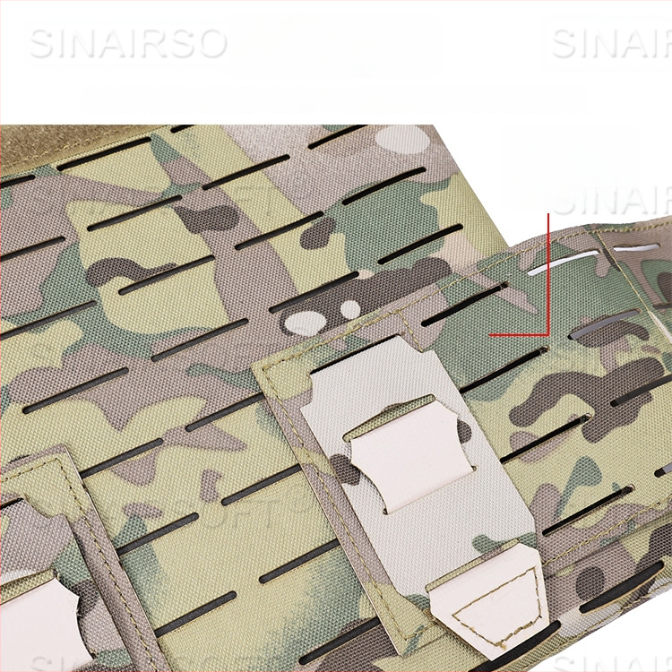 Nylon taktiskā veste – kamuflāžas raksts, izturīga pret nolietojumu, universāla, 1.1 kg