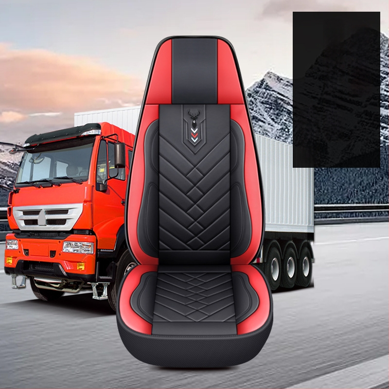 Pilns komplekts ādas sēdekļu pārvalkām kravas automašīnām – ādas virsma, sintētisko šķiedru pildījums, šūšanas stils, zīmols Tian Chen
