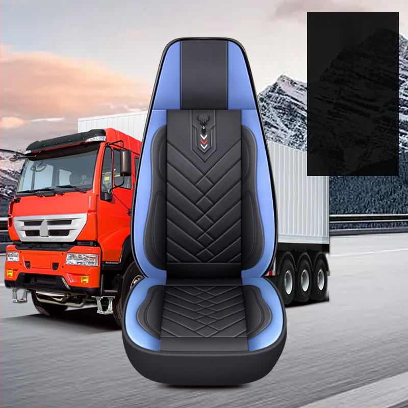 Pilns komplekts ādas sēdekļu pārvalkām kravas automašīnām – ādas virsma, sintētisko šķiedru pildījums, šūšanas stils, zīmols Tian Chen