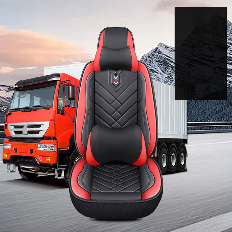 Pilns komplekts ādas sēdekļu pārvalkām kravas automašīnām – ādas virsma, sintētisko šķiedru pildījums, šūšanas stils, zīmols Tian Chen