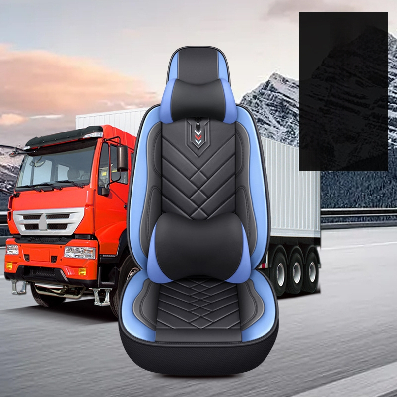 Pilns komplekts ādas sēdekļu pārvalkām kravas automašīnām – ādas virsma, sintētisko šķiedru pildījums, šūšanas stils, zīmols Tian Chen