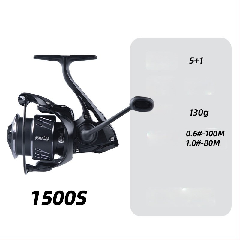 Fishing Fan spinning kolut za ribolov, potpuno metalna konstrukcija, kutija s 50 komada