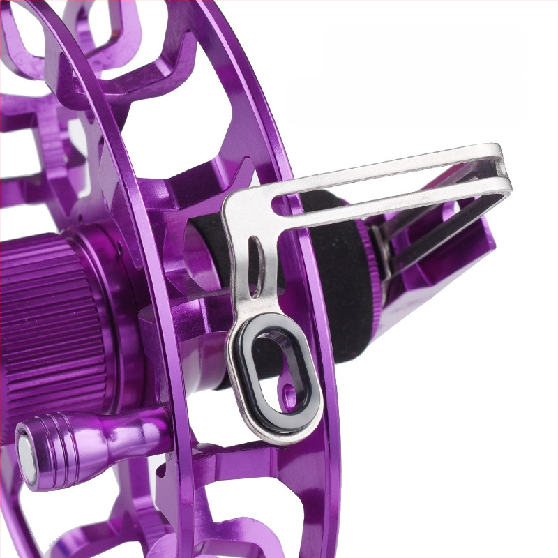 Prednji navijač za ribolov — avionski aluminij, marka Merrickfishing/Merricka, kutija od 50 komada