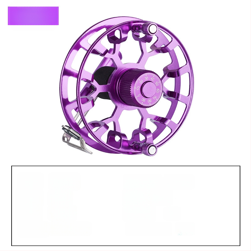 Prednji navijač za ribolov — avionski aluminij, marka Merrickfishing/Merricka, kutija od 50 komada
