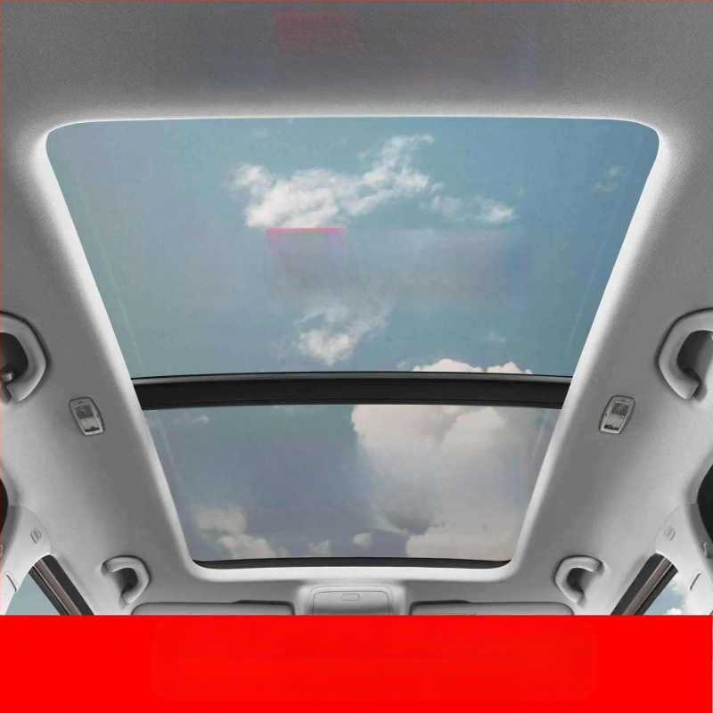 Εσωτερικό αυτοκόλλητο αυτοκινήτου για πανοραμικό ηλιοροφή – 3D θερμική μόνωση, καλλιτεχνικό μοτίβο, μαγνητική εγκατάσταση