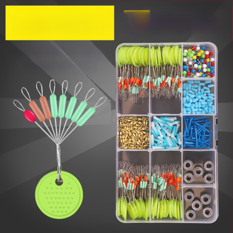 Silicone Space Bean makšķerēšanas komplekts ar peldvietas sēdvietu, osmiņa formas gredzens un galvenā līnija – pilns piederumu komplekts; Izcelsme: Ķīnas kontinentālā daļa