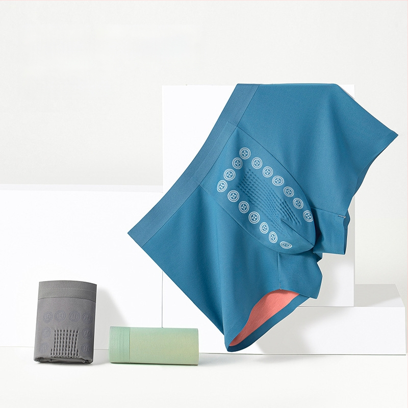 Vīriešu bokserkā no modal materiāla, ar vidējo jostas vietu, bezšuvju, elpojoši, antibakteriāli