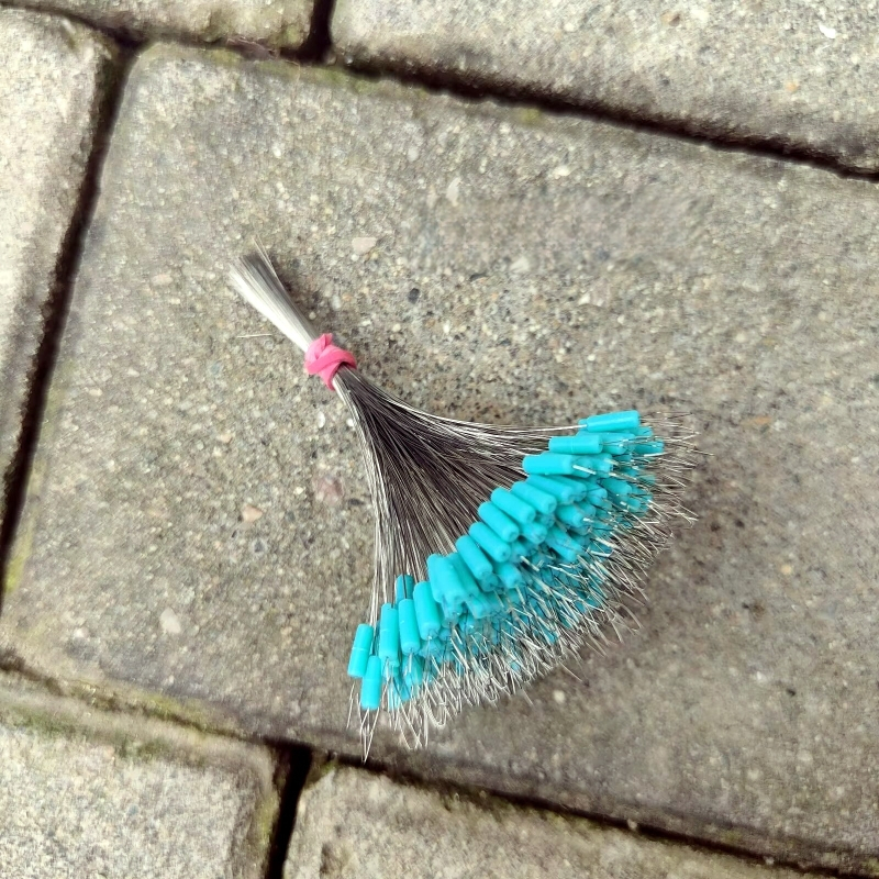 Silikona Space Beans makšķerēšanai, 300 gab., pret sapīšanos