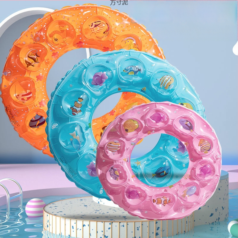 Inel de înot pentru adulți – PVC ecologic, design îngroșat, model cu logo publicitar