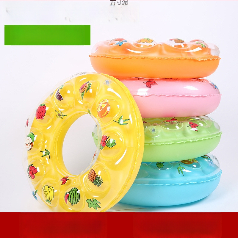 Inel de înot pentru adulți – PVC ecologic, design îngroșat, model cu logo publicitar