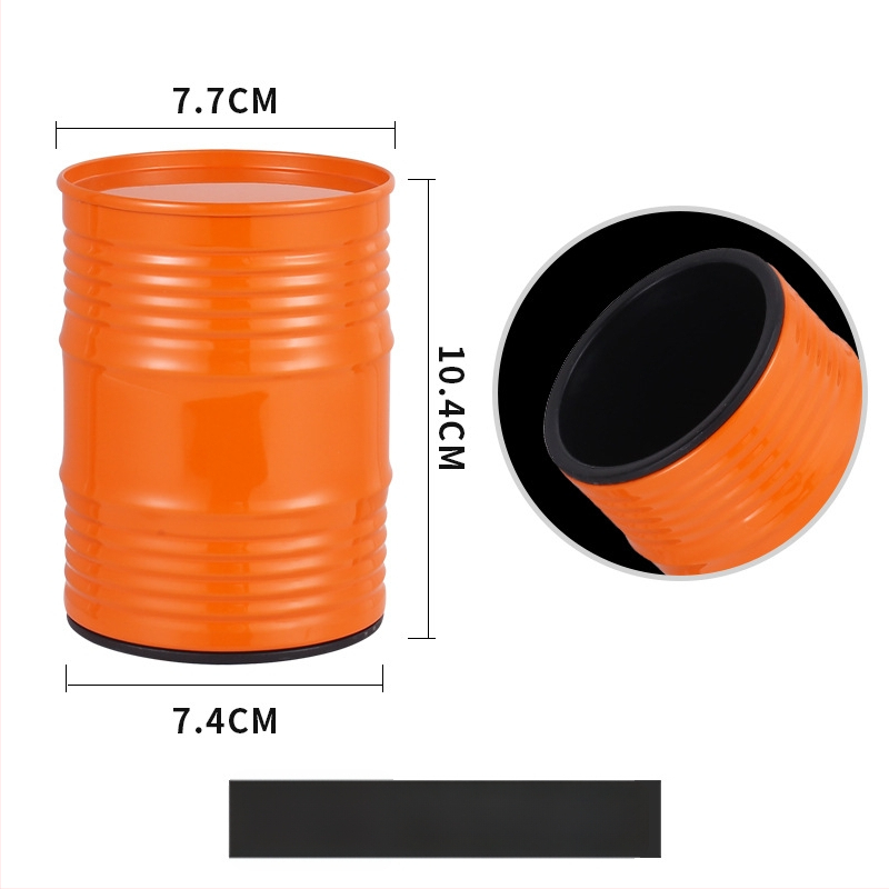 Σετ κύπελλα ζαριών σε μορφή δοχείου λαδιού, διπλού επιπέδου μεταλλική κατασκευή βαμμένη με επίχρισμα, πλαστικά εξαρτήματα, δυνατότητα εκτύπωσης λογότυπου, συσκευασία 120 τεμάχια, κατασκευασμένο στην ηπειρωτική Κίνα