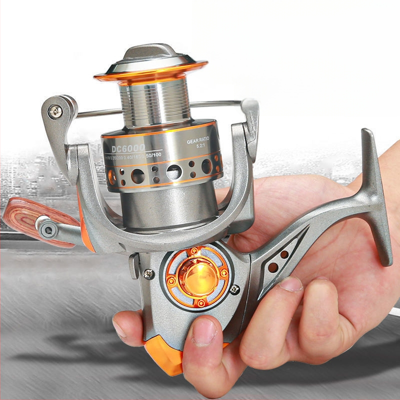 Mulinetă de pescuit, tip fly wheel, marcă generală; fără mărci private licențiate.