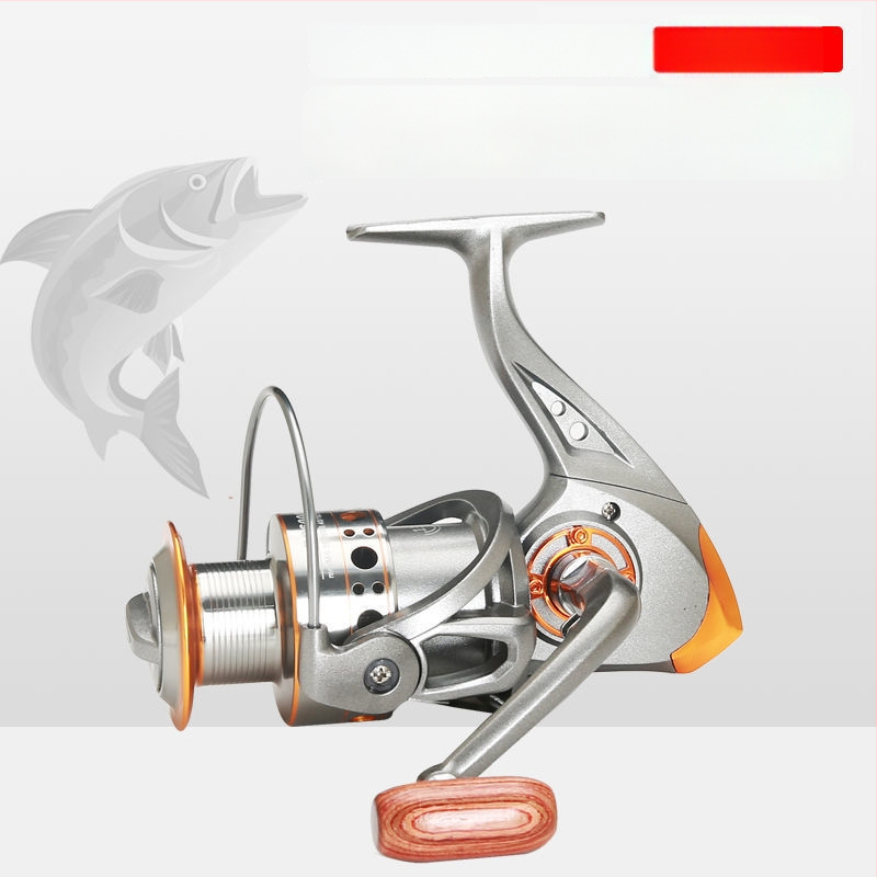 Mulinetă de pescuit, tip fly wheel, marcă generală; fără mărci private licențiate.