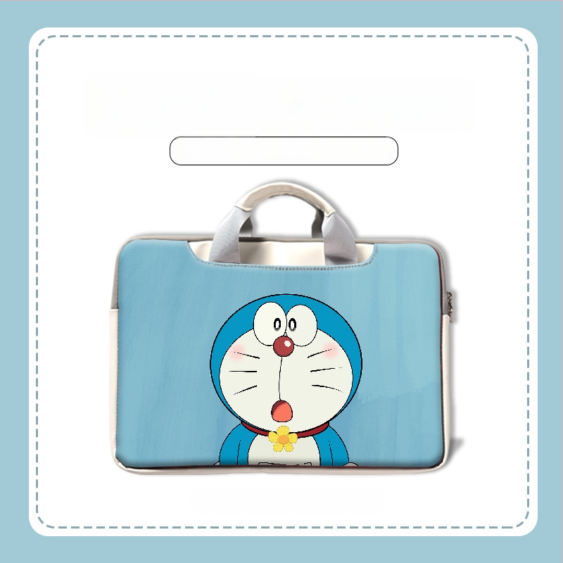 MSRPYM Nešiojamojo kompiuterio krepšys su karikatūriniu piešiniu ir pūkine įdaila MacBook Pro ir MacBook Air