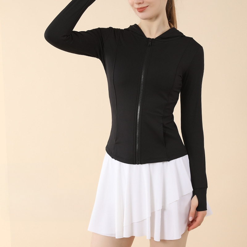 Női kapucnis nylon kültéri széldzseki | gyorsan száradó, lélegző, UV50 védelem, hosszú ujjú