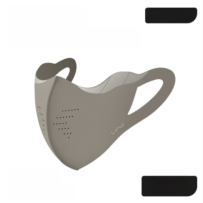 Szabadban használható kerékpáros maszk – nylon-spandex keverék, napvédelem, fülre akasztó kialakítás, 2025 ősz kiadás, kültéri használatra