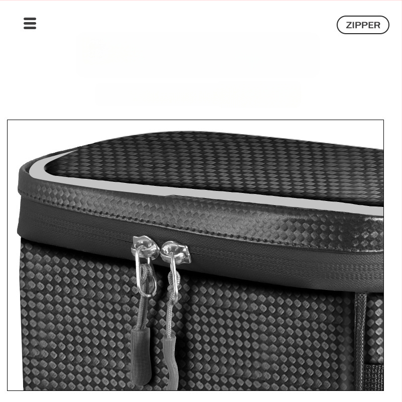 Чанта за велосипед с PU кожа, голям капацитет, функция съхранение, марка Hunting speed