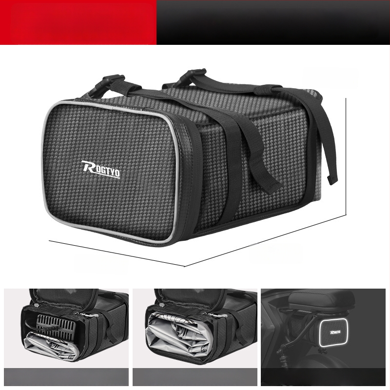 Чанта за велосипед с PU кожа, голям капацитет, функция съхранение, марка Hunting speed