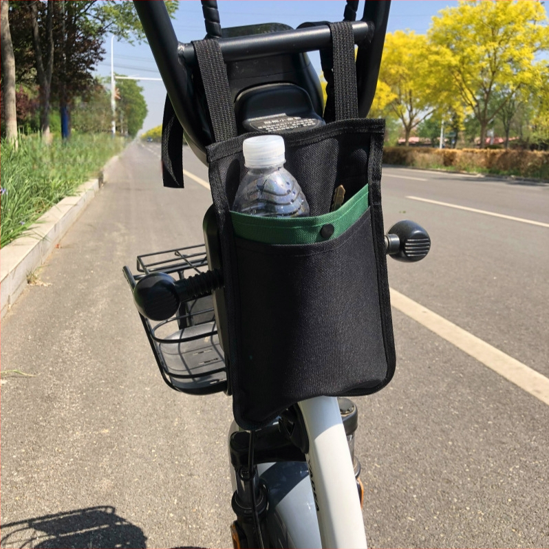 Предна водоустойчива чанта за велосипед за електрически велосипеди — чанта за съхранение, закачена отпред