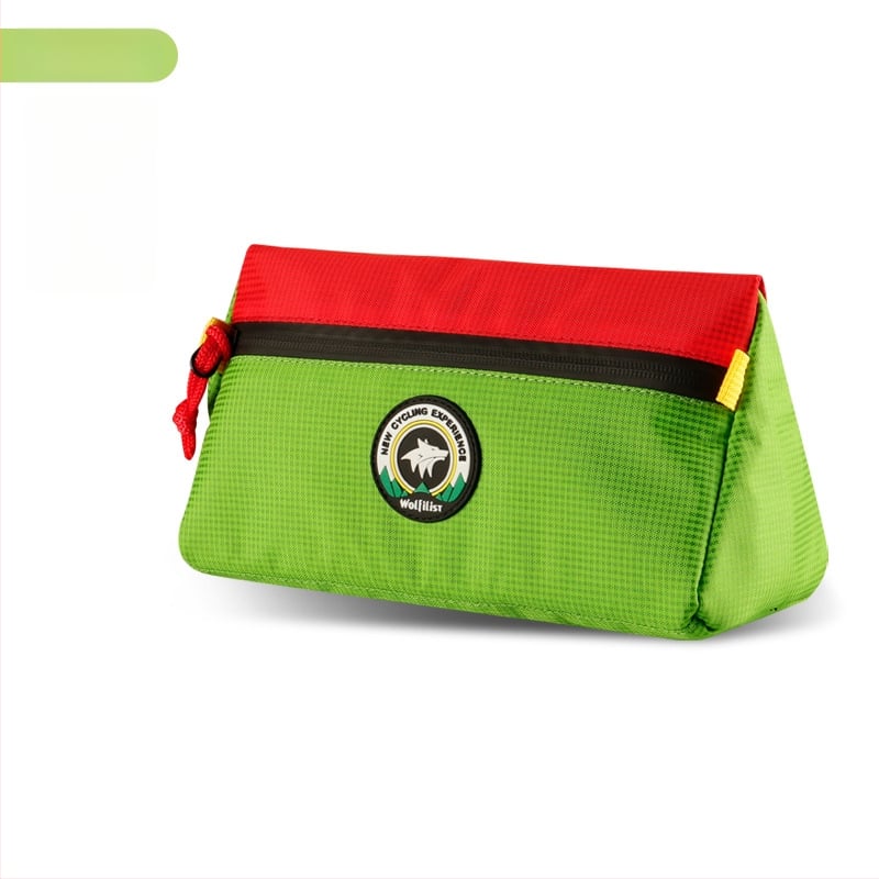 водонепропусклива триъгълна велосипедна чанта – капацитет 2 л, полиестер, wolfilist