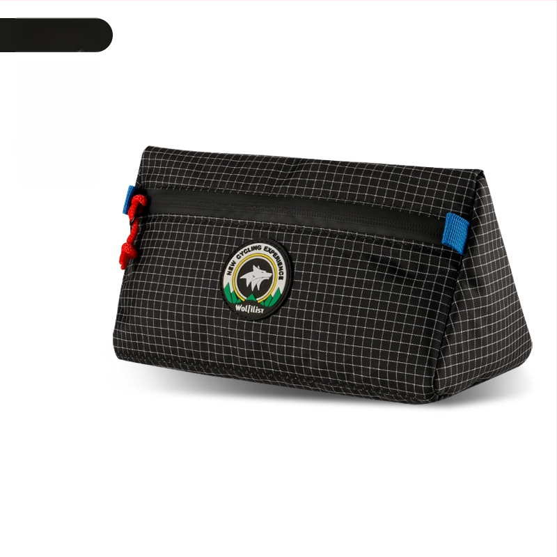 водонепропусклива триъгълна велосипедна чанта – капацитет 2 л, полиестер, wolfilist