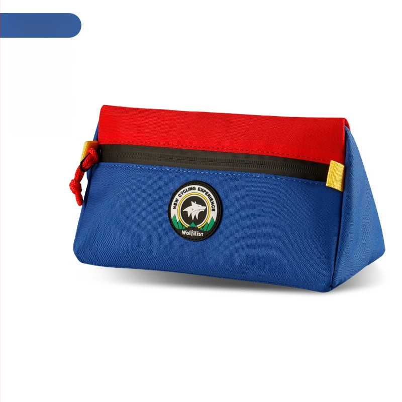 водонепропусклива триъгълна велосипедна чанта – капацитет 2 л, полиестер, wolfilist