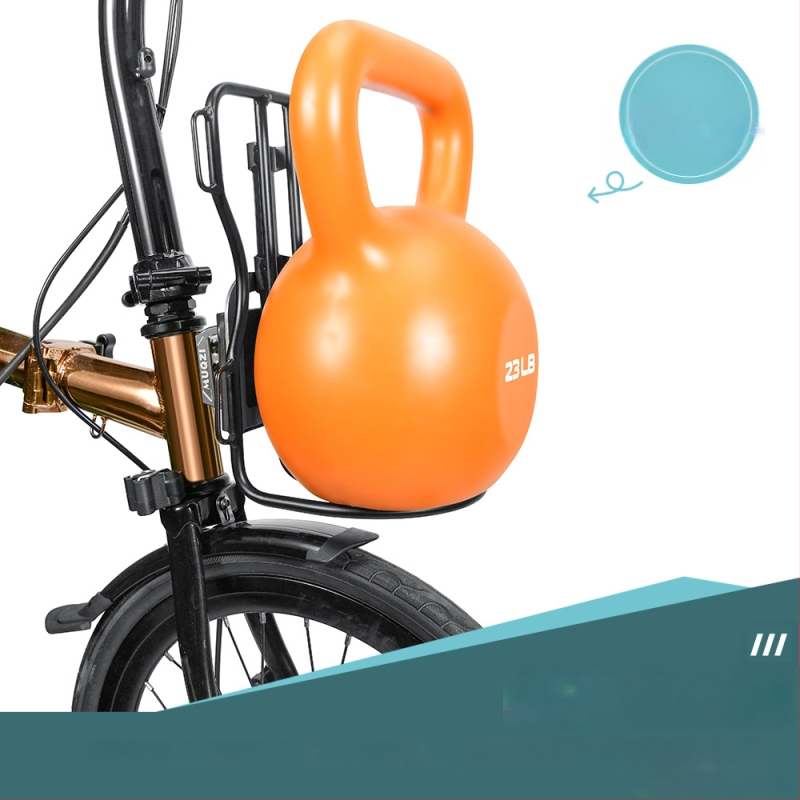 Преден багажник за велосипед със малка платнена чанта — Bikf-bag107, пластмаса; функция: съхранение; марка: Newboler