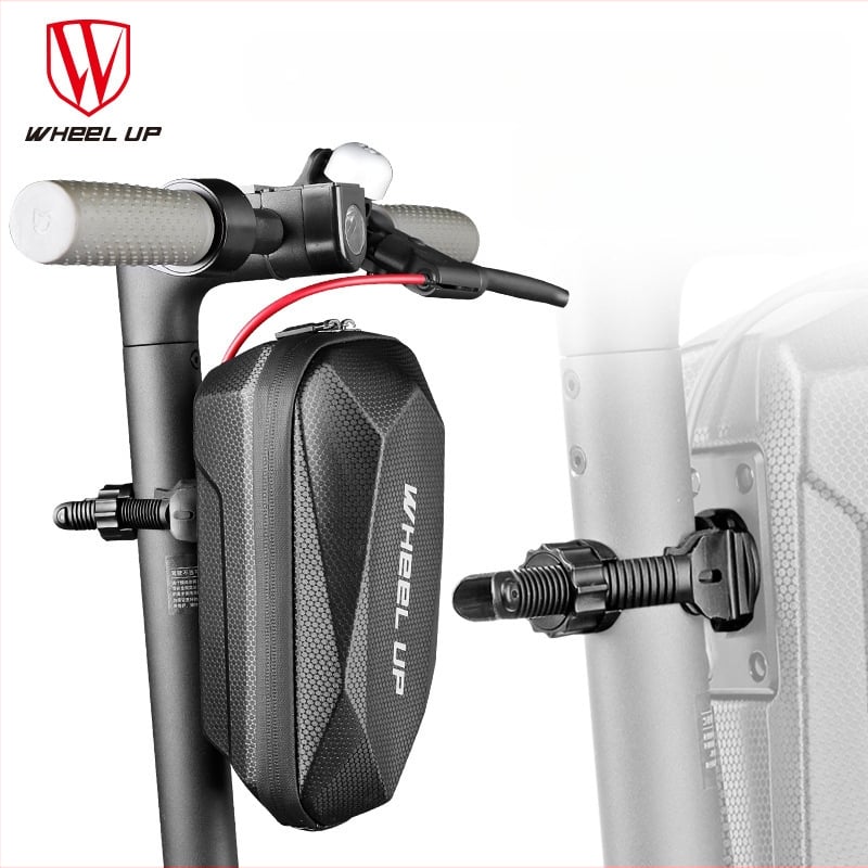 Чанта за кормило на велосипед, EVA материал, 3L капацитет, водоустойчива, лесно разглобяваща се, марка WHEEL UP