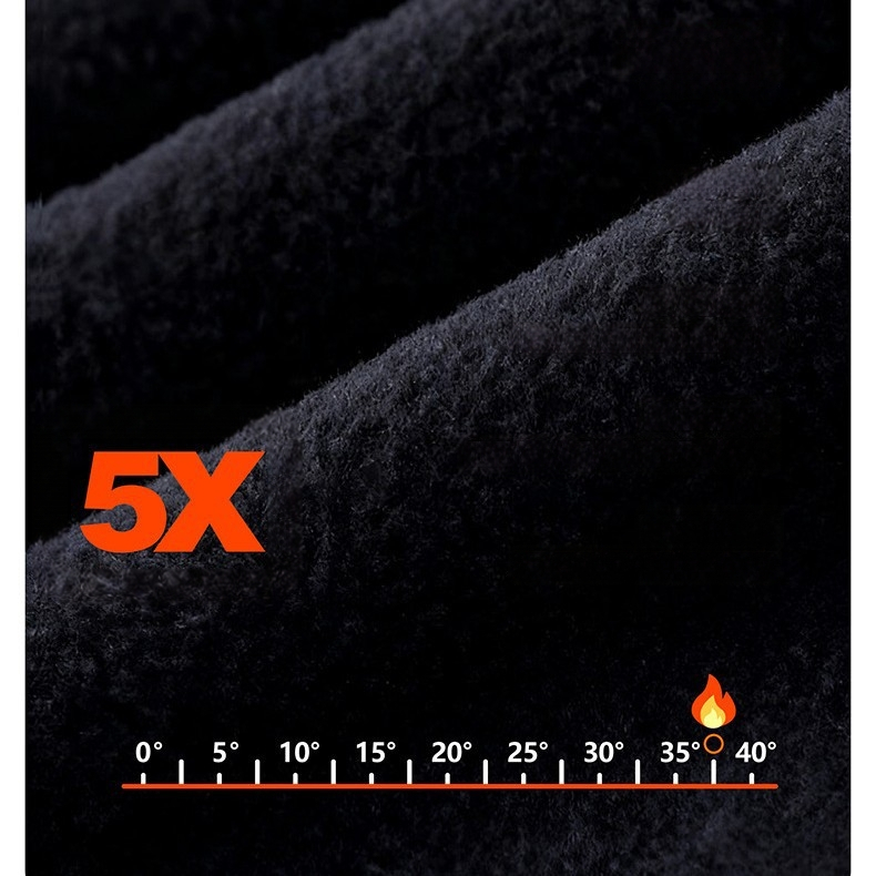 Mănuși încălzite, reîncărcabile pentru ciclism, unisex adulți, cu material acoperit, mansetă lungă