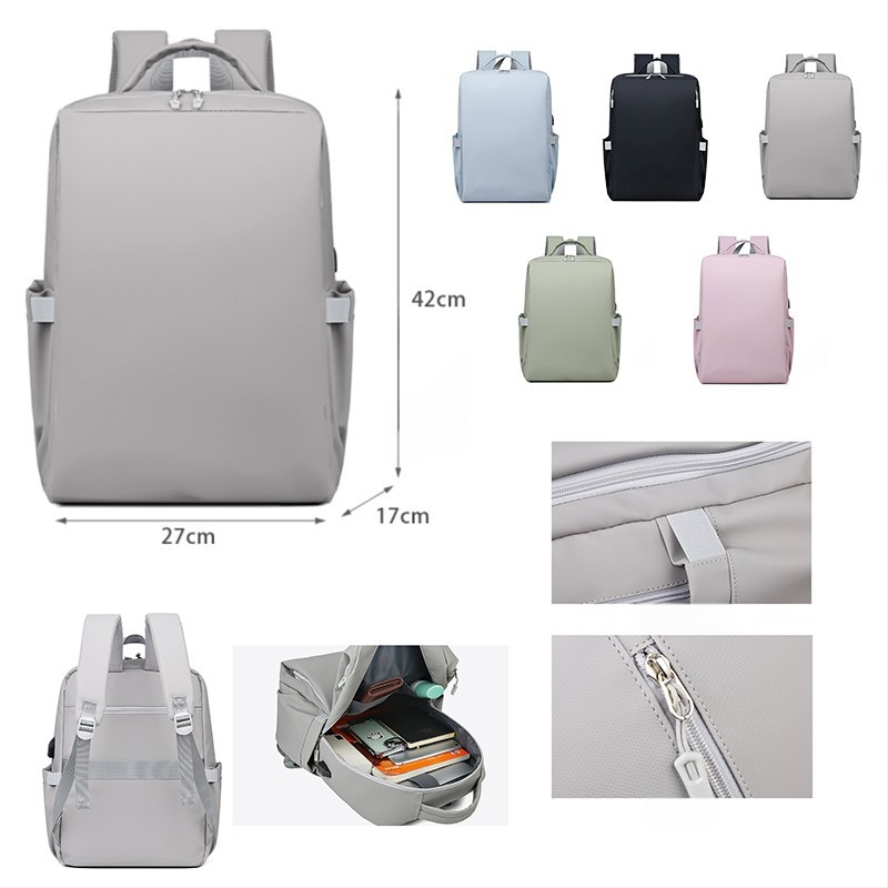 Унисекс раница за лаптоп — мултифункционална за пътуване и учене; полиестер с Oxford плат; капацитет под 20 л; отделение за лаптоп.