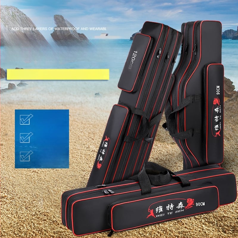 Geantă pentru echipamente de pescuit și geantă pentru undițe — depozitare multifuncțională, material PVC, neimpermeabilă