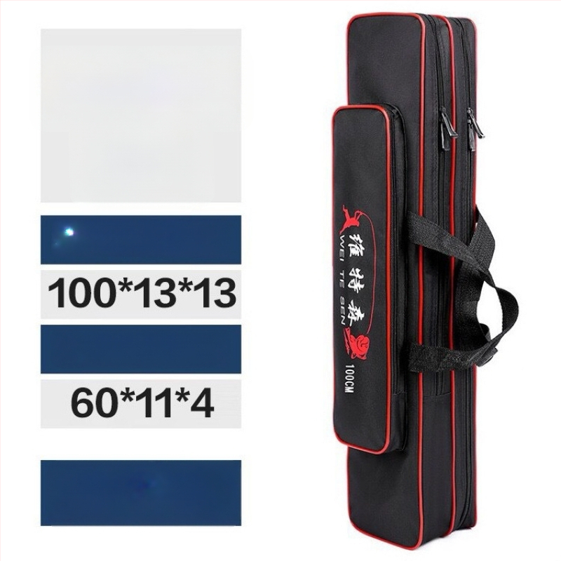 Geantă pentru echipamente de pescuit și geantă pentru undițe — depozitare multifuncțională, material PVC, neimpermeabilă