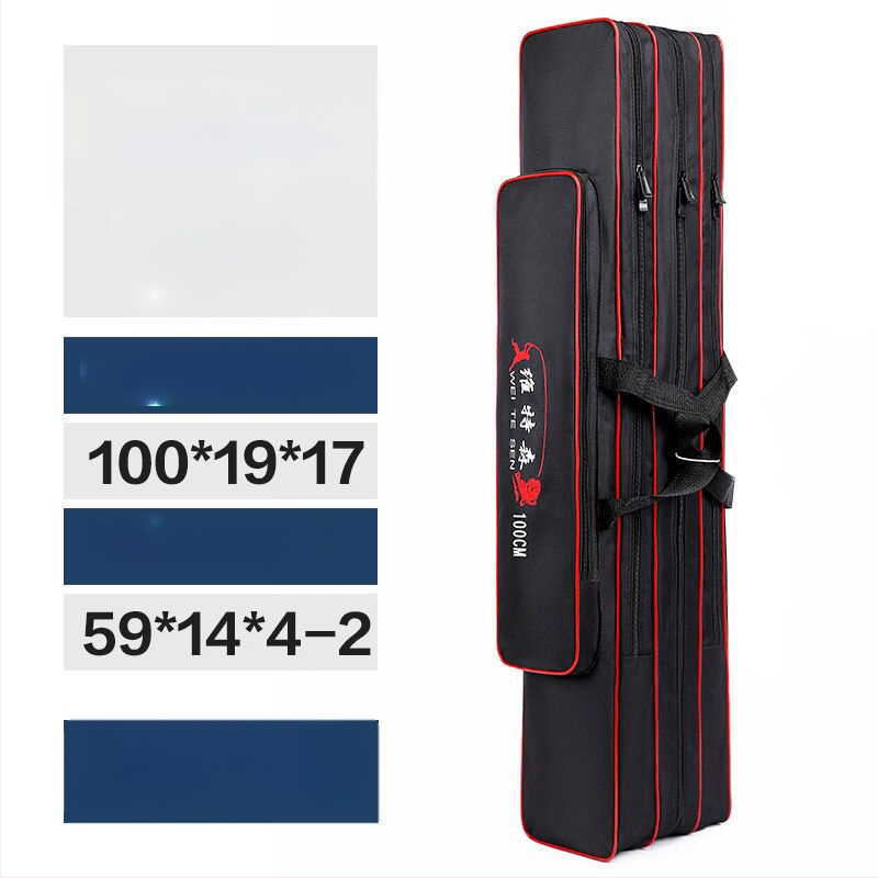 Geantă pentru echipamente de pescuit și geantă pentru undițe — depozitare multifuncțională, material PVC, neimpermeabilă