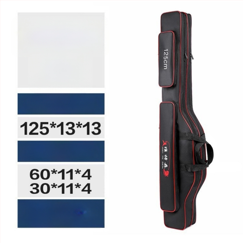 Geantă pentru echipamente de pescuit și geantă pentru undițe — depozitare multifuncțională, material PVC, neimpermeabilă