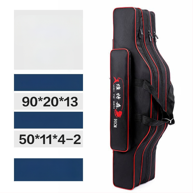 Geantă pentru echipamente de pescuit și geantă pentru undițe — depozitare multifuncțională, material PVC, neimpermeabilă