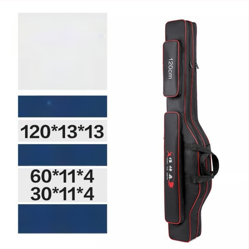 Geantă pentru echipamente de pescuit și geantă pentru undițe — depozitare multifuncțională, material PVC, neimpermeabilă