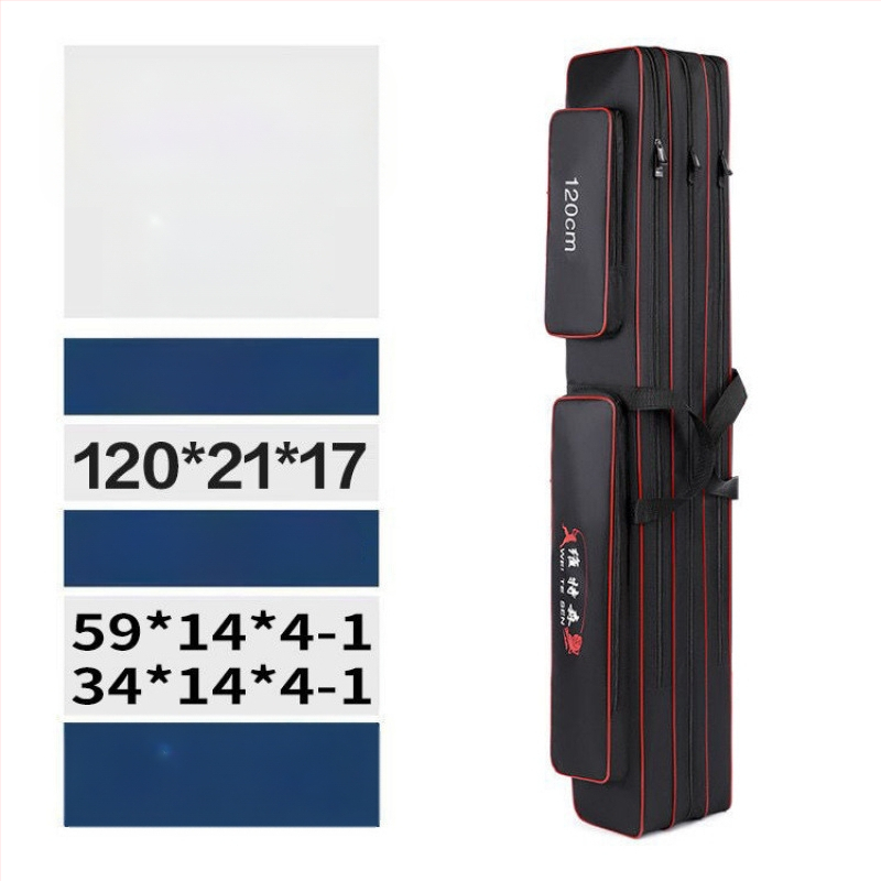 Geantă pentru echipamente de pescuit și geantă pentru undițe — depozitare multifuncțională, material PVC, neimpermeabilă