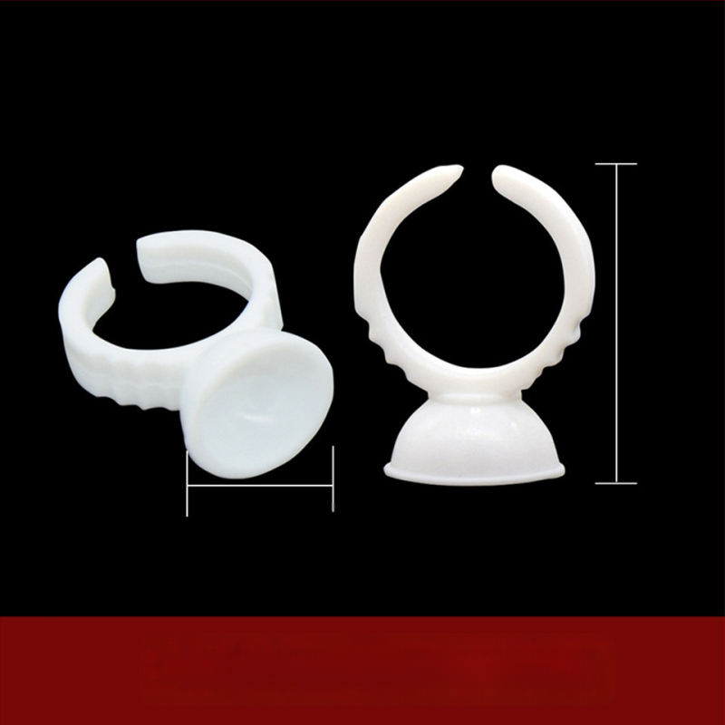 Λευκό κυπελλάκι από σκληρό πλαστικό για επεκτάσεις βλεφαρίδων, μεγάλο μέγεθος, με διαχωριστικό μοτίβο (Προέλευση: Γκουαντζού; Μάρκα: Άλλο; Κατάλληλο για: Γενικό; Εισαγωγή: Όχι; Ιδιωτικές ετικέτες: Όχι)