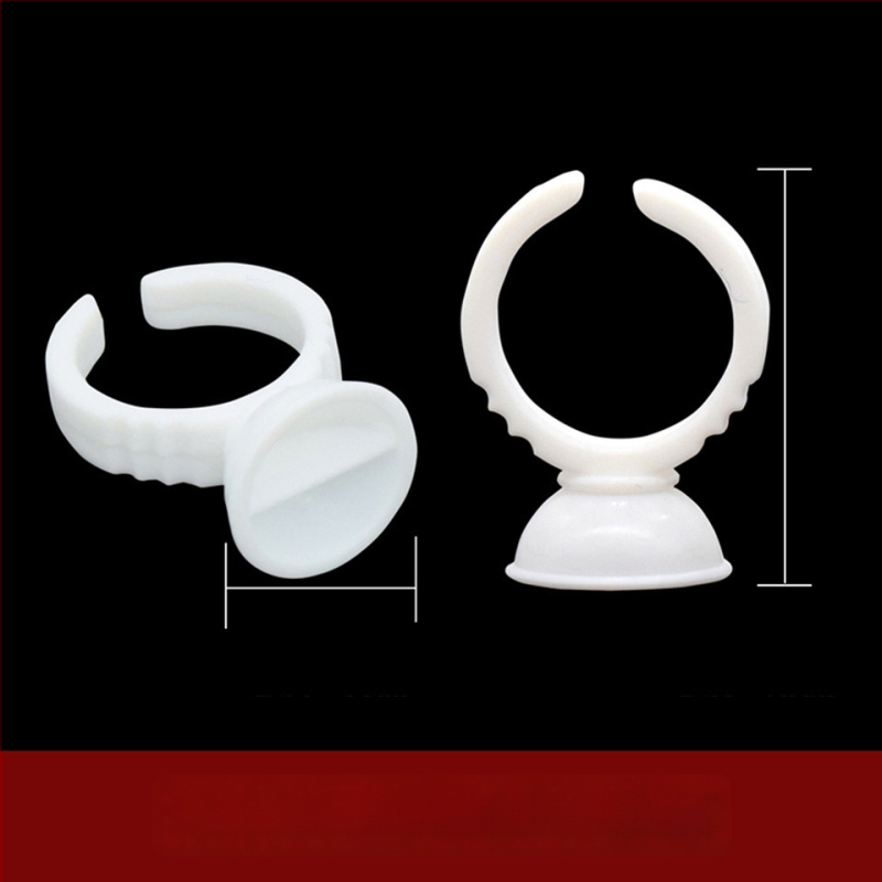 Λευκό κυπελλάκι από σκληρό πλαστικό για επεκτάσεις βλεφαρίδων, μεγάλο μέγεθος, με διαχωριστικό μοτίβο (Προέλευση: Γκουαντζού; Μάρκα: Άλλο; Κατάλληλο για: Γενικό; Εισαγωγή: Όχι; Ιδιωτικές ετικέτες: Όχι)