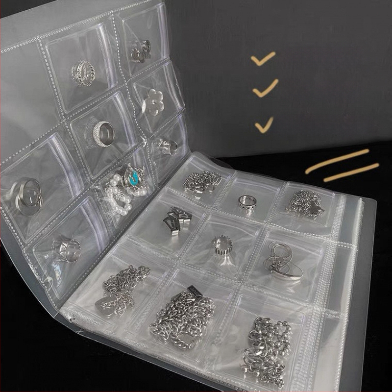 Мека чанта за съхранение на бижута — модерен минималистичен стил, запечатан джоб, организатор за обици, гривни и фиби, възможност за персонализация